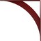 Ekena Millwork Legacy Steel Bracket, Hammered Bright Red 2"W x 24"D x 24"H BKTM02X24X24LEHRE - alternate 7